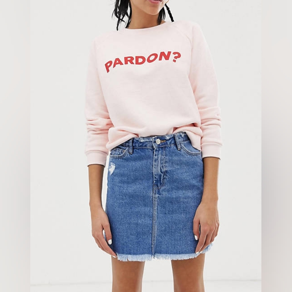 Denim skirt